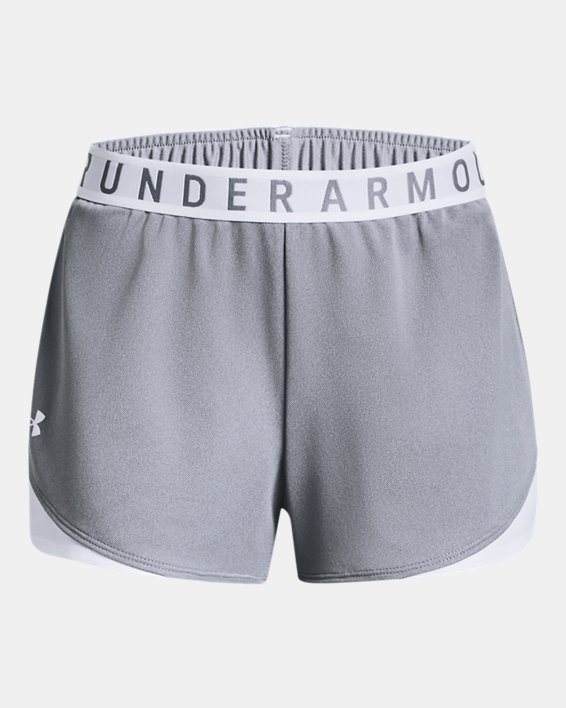 Women's UA Play Up 3.0 Shorts in Gray image number 4